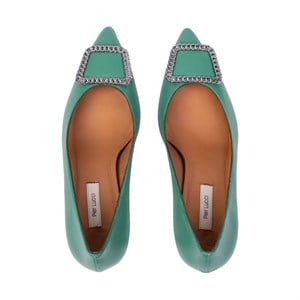 Anna Green Leather WomenS Shoes