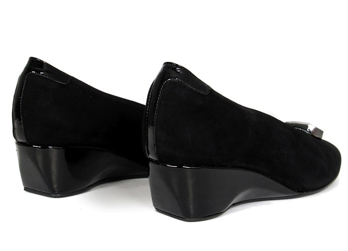 Madrid Black Classic Shoes