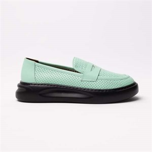 Riola Green Woman Loafer