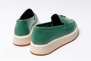 Vitoria Green Woman Loafer